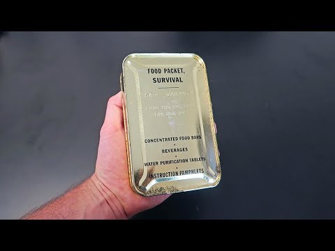 1954 SA-4 Ration Survival Food Packet MRE - UCkDbLiXbx6CIRZuyW9sZK1g