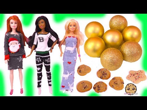 Barbie DIY Sock Christmas Clothing ! Dollar Tree Haul Easy Gift Crafts Video - UCelMeixAOTs2OQAAi9wU8-g