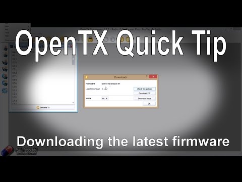 OpenTX Quick Tip: Download latest OpenTX firmware from Companion - UCp1vASX-fg959vRc1xowqpw