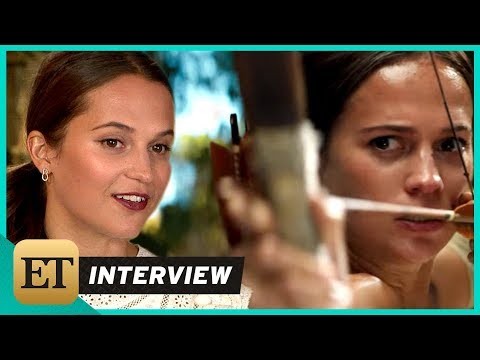 'Tomb Raider': Alicia Vikander (FULL INTERVIEW) - UCdtXPiqI2cLorKaPrfpKc4g