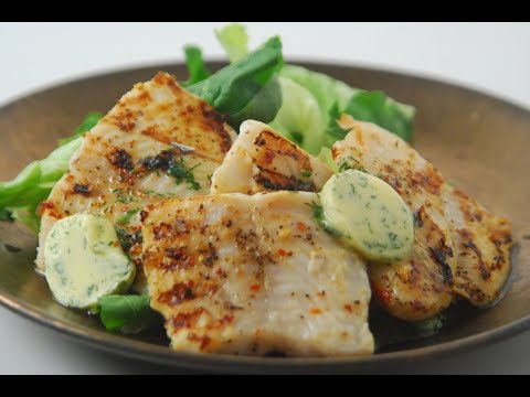 Grilled Fish With Coriander Butter | Cooksmart | Sanjeev Kapoor Khazana - UCmoX4QULJ9MB00xW4coMiOw