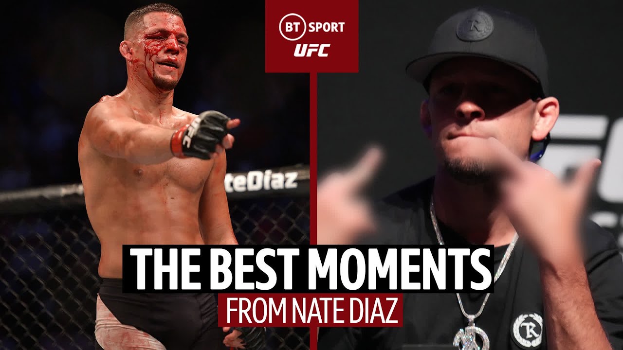 The Best Moments from Nate Diaz | UFC Press Conferences, love for Nick Diaz, Conor McGregor rivalry