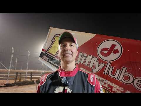 Chad Trout discusses his first 410 Sprint Car victory in two years at Williams Grove Speedway - dirt track racing video image