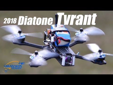Diatone Tyrant 2018 - Ultimate FreeStyle Racing Drone Review - UCf_qcnFVTGkC54qYmuLdUKA