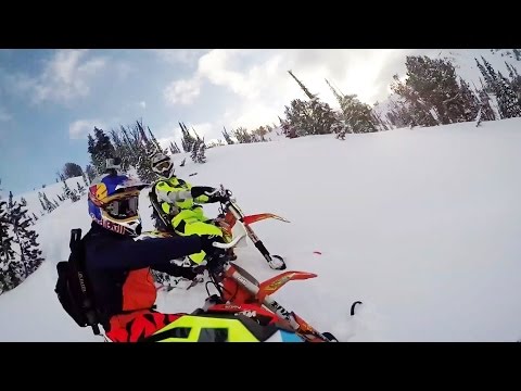 Snowbiking in Idaho Backcountry | POV - UCblfuW_4rakIf2h6aqANefA