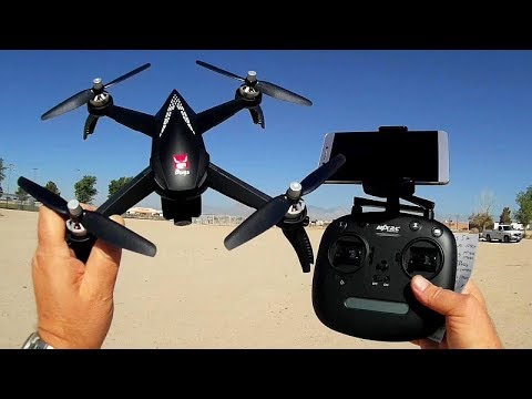 MJX Bugs 5W B5W FPV Brushless GPS Circle Follow Me Waypoints Drone Flight Test Review - UC90A4JdsSoFm1Okfu0DHTuQ