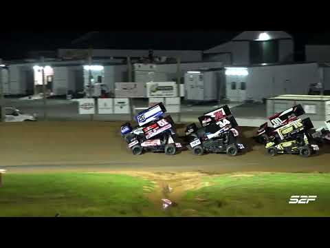 6.21 POWRi/FAST 410 Outlaw Sprint League at Paragon Speedway | Highlights - dirt track racing video image