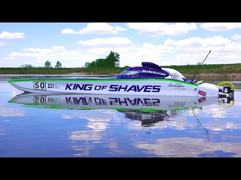 RC ADVENTURES - 50" KiNG OF SHAVES - RC Race Boat - 7.4HP Gas Powered - UCxcjVHL-2o3D6Q9esu05a1Q