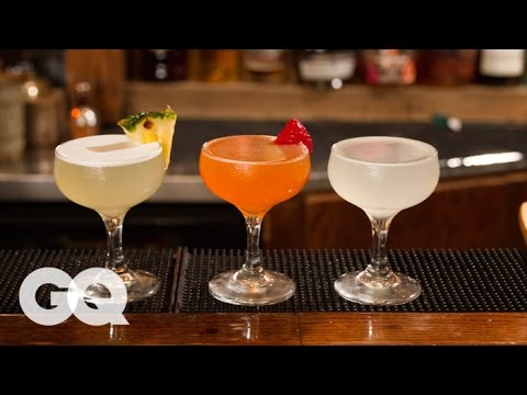 1 Drink, 3 Ways: How to Make a Daiquiri In Every Flavor- GQ Cocktails w/The Clover Club’s Tom Macy - UCsEukrAd64fqA7FjwkmZ_Dw