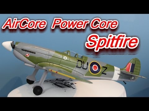 Flyzone AirCore Power Core and Spitfire Unboxing - TheRcSaylors - UCYWhRC3xtD_acDIZdr53huA