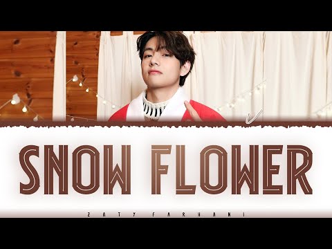 V  - 'SNOW FLOWER' (feat. Peakboy) Lyrics [Color Coded_Han_Rom_Eng]