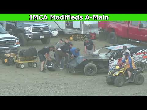 Grays Harbor Raceway, July 23, 2022, Northwest Modified Nationals, IMCA Modifieds A-Main - dirt track racing video image
