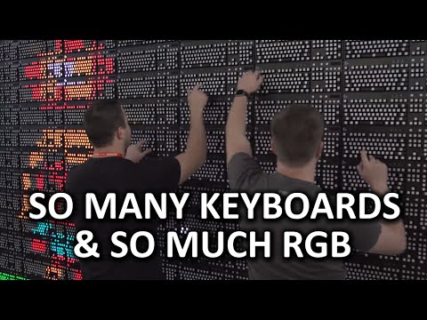 18400 RGB LEDs, 160 keyboards, 30 fps, 1 wall - #GreatWallofLogitechG, PAX East 2016 - UCXuqSBlHAE6Xw-yeJA0Tunw