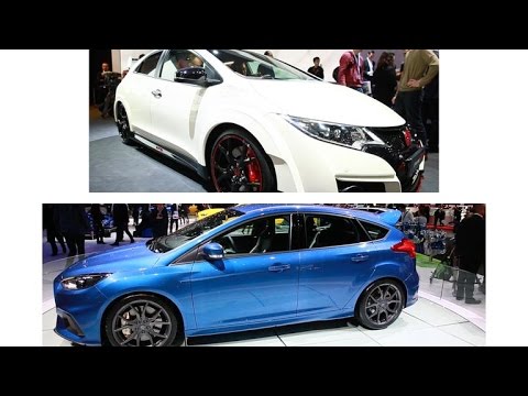 Hot hatch shootout: Honda Civic Type R vs. Ford Focus RS in Geneva - UCOmcA3f_RrH6b9NmcNa4tdg