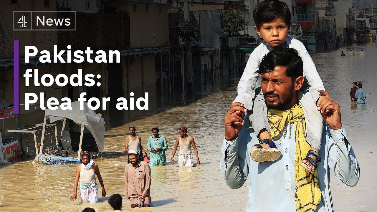 Pakistan floods: third of country underwater amid plea for aid
