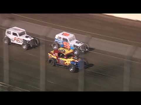 Perris Auto Speedway CDCRA DWARF Car Heats &amp; Main Event   3-3-2012 - dirt track racing video image