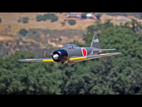Giant RC A6M Zero (Top Flite) - Warbirds & Classics 2017 - UC5q8ss88jxwMlHf_A-XZGlA