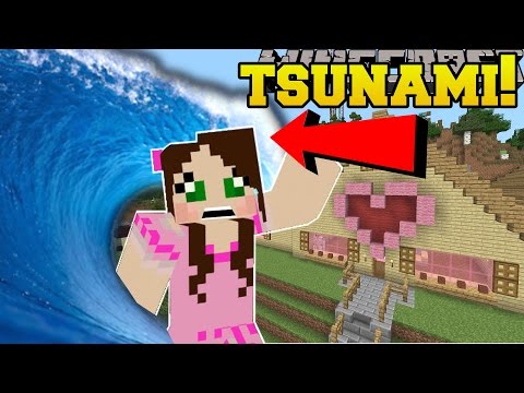 Minecraft: TSUNAMIS!!! (DISASTERS THAT DESTROY THE WORLD!) Mod Showcase - UCpGdL9Sn3Q5YWUH2DVUW1Ug