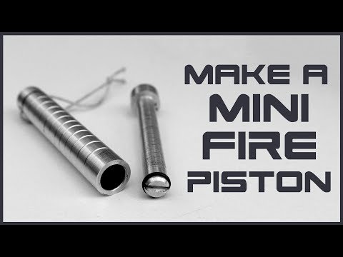 Make a Mini FIRE PISTON On Lathe - UCNLgThgmIe5BcQ-bbB0CxoA
