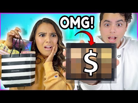 Fiancé Buys My Makeup Challenge! *HE SPENT HOW MUCH?! Natalies Outlet - UCIOUkPJZtWThQBtkCRniSBw