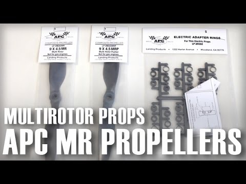 APC's New range of MR Propellers for Multirotors - UCOT48Yf56XBpT5WitpnFVrQ