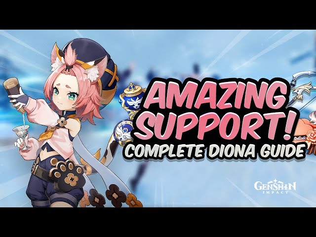Genshin Impact Best Diona Support Build Guide: Weapons - Artifacts