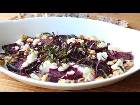 Roasted Beets with Goat Cheese and Walnuts - Easy Roast Beets Recipe - UCRIZtPl9nb9RiXc9btSTQNw