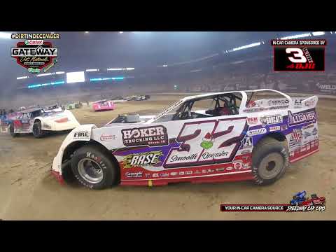 10th Place of the 2022 Gateway Dirt Nationals is #32 Bobby Pierce in his Super Late Model - dirt track racing video image