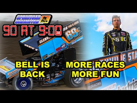 SprintCarUnlimited 90 at 9 for Wednesday, June 25th: Kreitz and Co. having fun running more races - dirt track racing video image