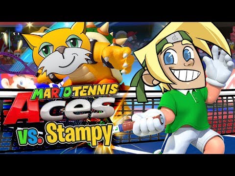 Mario Tennis Aces Multiplayer vs. Stampy - UCWiPkogV65gqqNkwqci4yZA