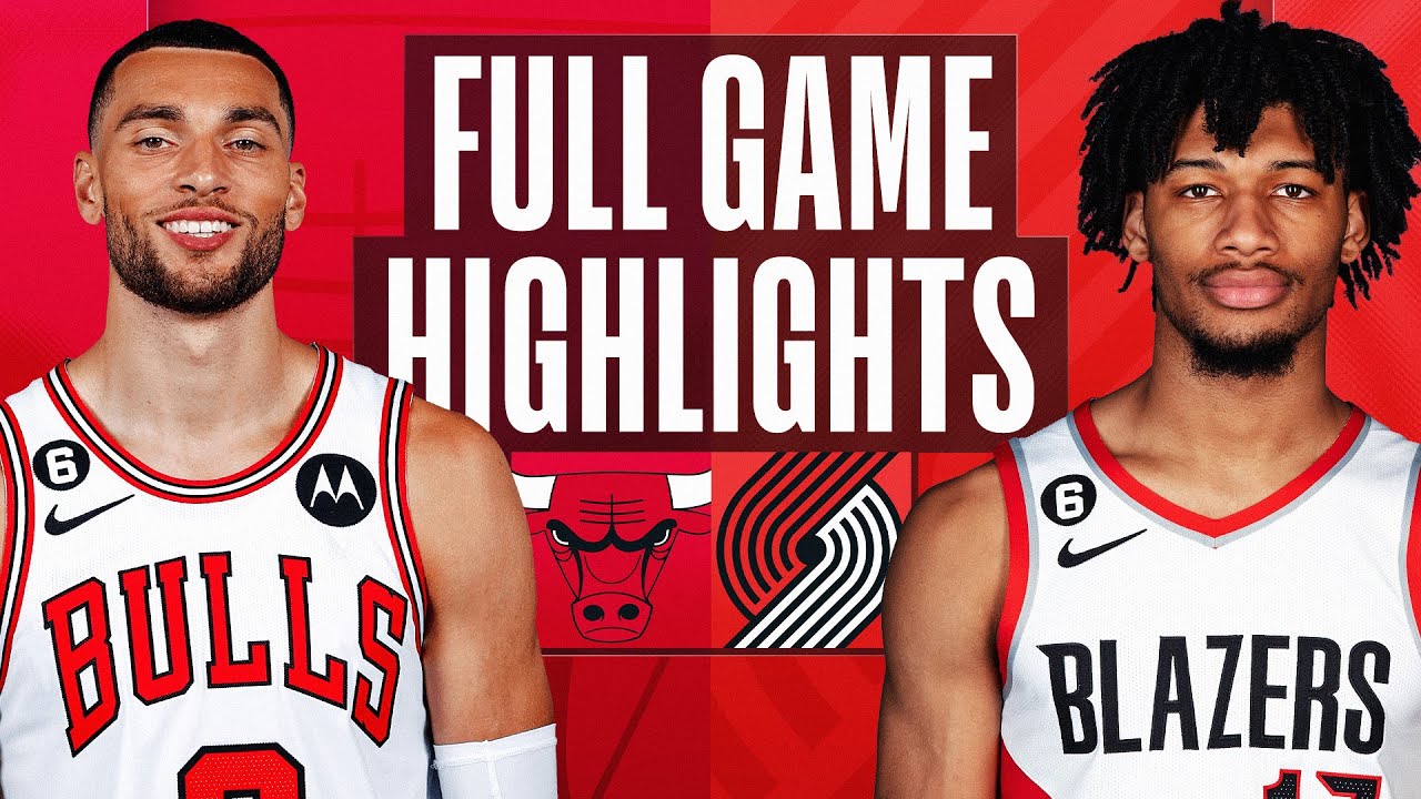 BULLS at TRAIL BLAZERS | FULL GAME HIGHLIGHTS | March 24, 2023