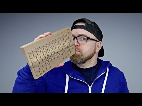 A Keyboard Made Of Wood? - UCsTcErHg8oDvUnTzoqsYeNw