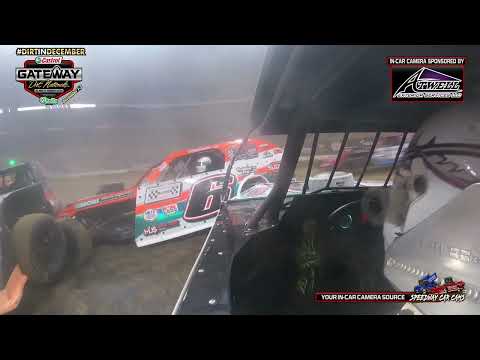 #84 Ryan Toole - 2022 Gateway Dirt Nationals - Modified - InCar Camera - dirt track racing video image