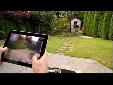 Parrot AR.Drone iPad Controlled Remote Control Aircraft Test Flight Demo Linus Tech Tips - UCXuqSBlHAE6Xw-yeJA0Tunw