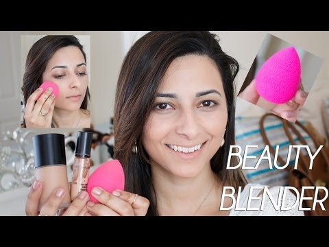 Beauty Blender First Impressions Review & Demo - UCwWaiSALasQd9LxYu0zYmCA