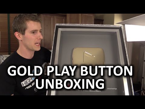 GOLD Play Button Unboxing (1 Million Subs) & Linus Tech Tips Early 2015 Update - UCXuqSBlHAE6Xw-yeJA0Tunw