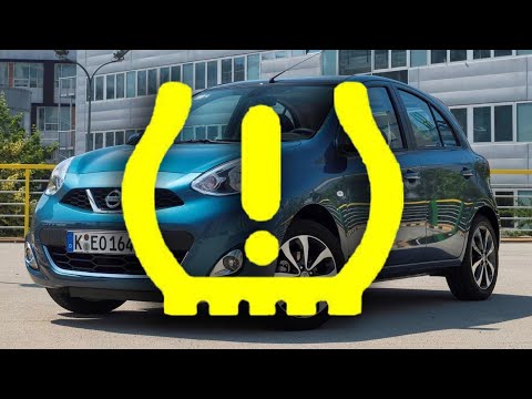 Сброс датчика давления в шинах Nissan Micra: пошаговая инструкция