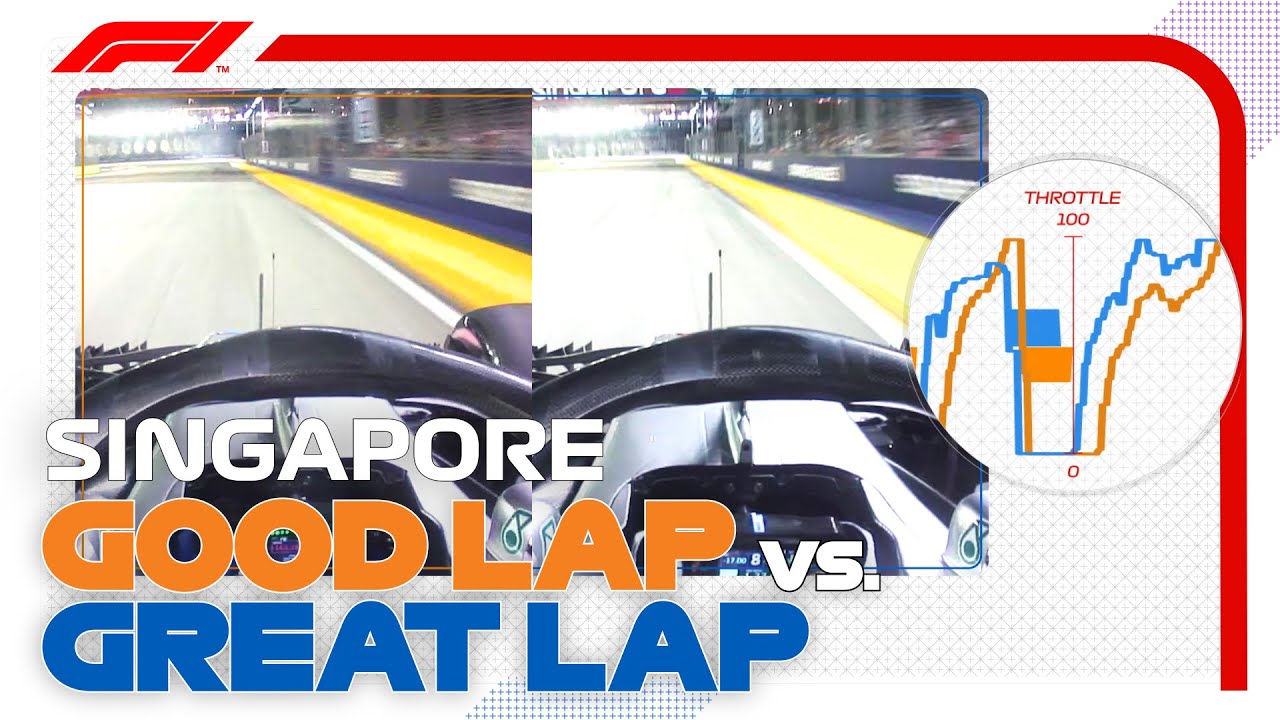 Good Lap Vs Great Lap with Mercedes | 2022 Singapore Grand Prix | Workday