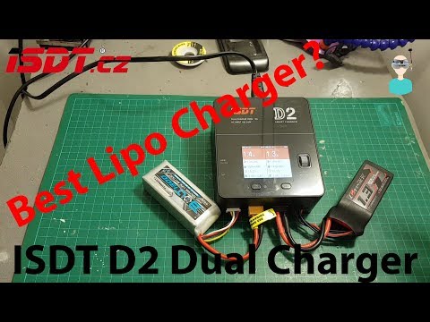 ISDT D2 200W 20A AC Dual Channel Output Smart Battery Balance Charger - UCOs-AacDIQvk6oxTfv2LtGA