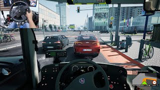 The Bus - Line 300 Morning drive | Thrustmaster TX gameplay