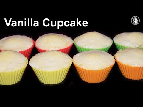 Vanilla Cupcake in 1 minute Microwave - Fluffy Moist Cupcake - Simple Vanilla Cupcake Recipe - UCQ2P7C8UGoVM6AhqsVx-M0Q