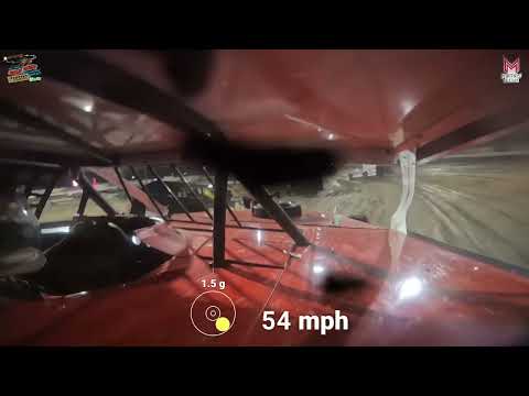 #65X Carlos Ahumada Jr - Modified - 1-5-2024 Vado Speedway Park - In Car Camera - dirt track racing video image