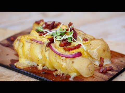 Cheese & Onion Planked Potatoes - UC_kARM8MBLDBxZQuZeYYQdQ