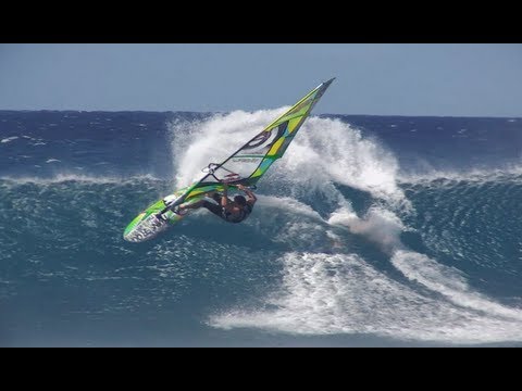 Extreme Windsurfing at Hookipa Beach - Jason Polakow 2013 - UCblfuW_4rakIf2h6aqANefA