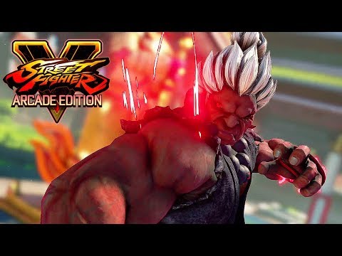 Street Fighter 5 AE - SHIN AKUMA Boss Battle (Arcade mode) @ 1080p (60ᶠᵖˢ) HD ✔ - UC8JiX8bJM5DzU41LyHpsYtA