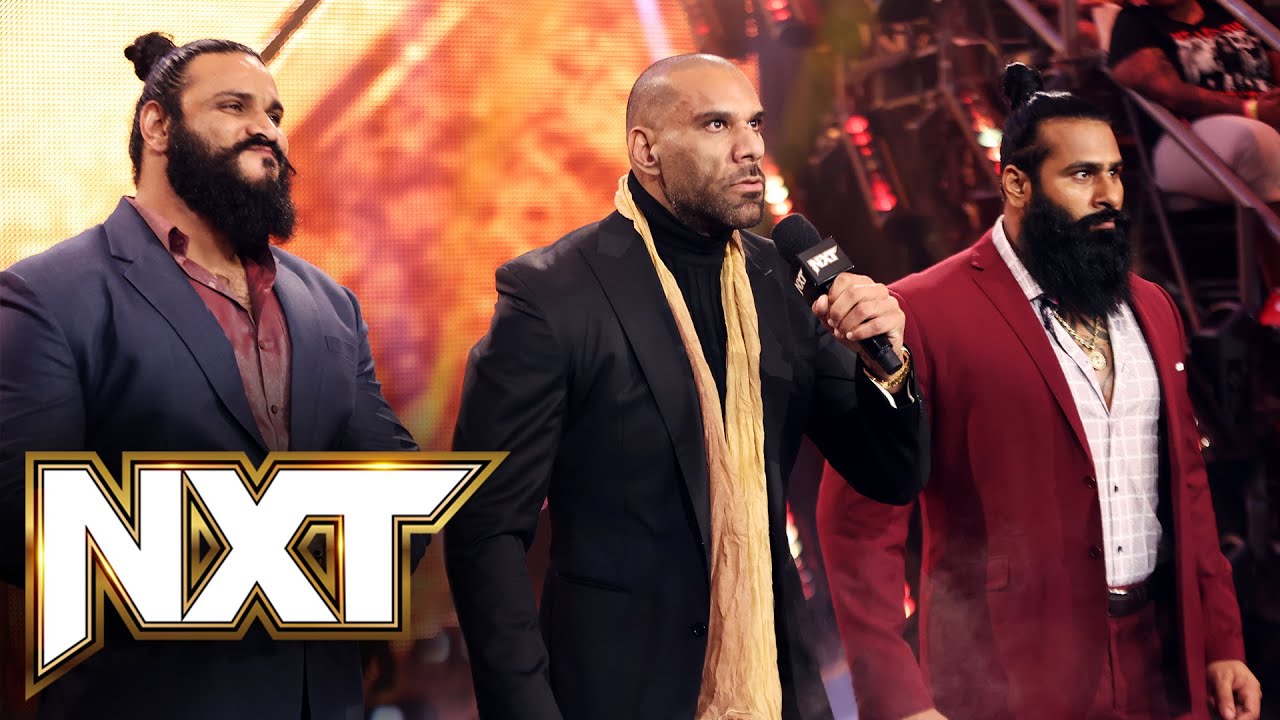 Jinder Mahal & Indus Sher want a match with The Creed Brothers: WWE NXT, Jan. 24, 2023