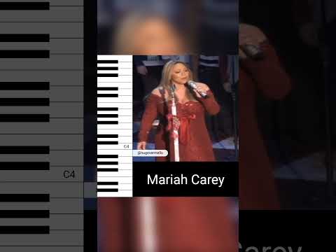 Mariah Carey sings “One Child” during rehearsals for Christmas in Washington (Vocal Showcase)