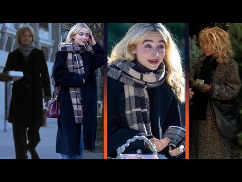 Sabrina Carpenter Channels 'Meg Ryan Fall' During Low-Key Park Outing in NYC