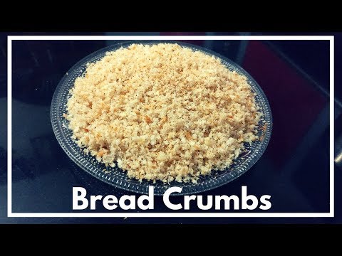 Breadcrumbs recipe | How to make breadcrumbs at home | Useful kitchen recipes | Sautewithlove