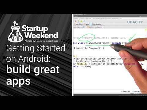 Getting started with Android: A crash-course in developing for Android - UC_x5XG1OV2P6uZZ5FSM9Ttw